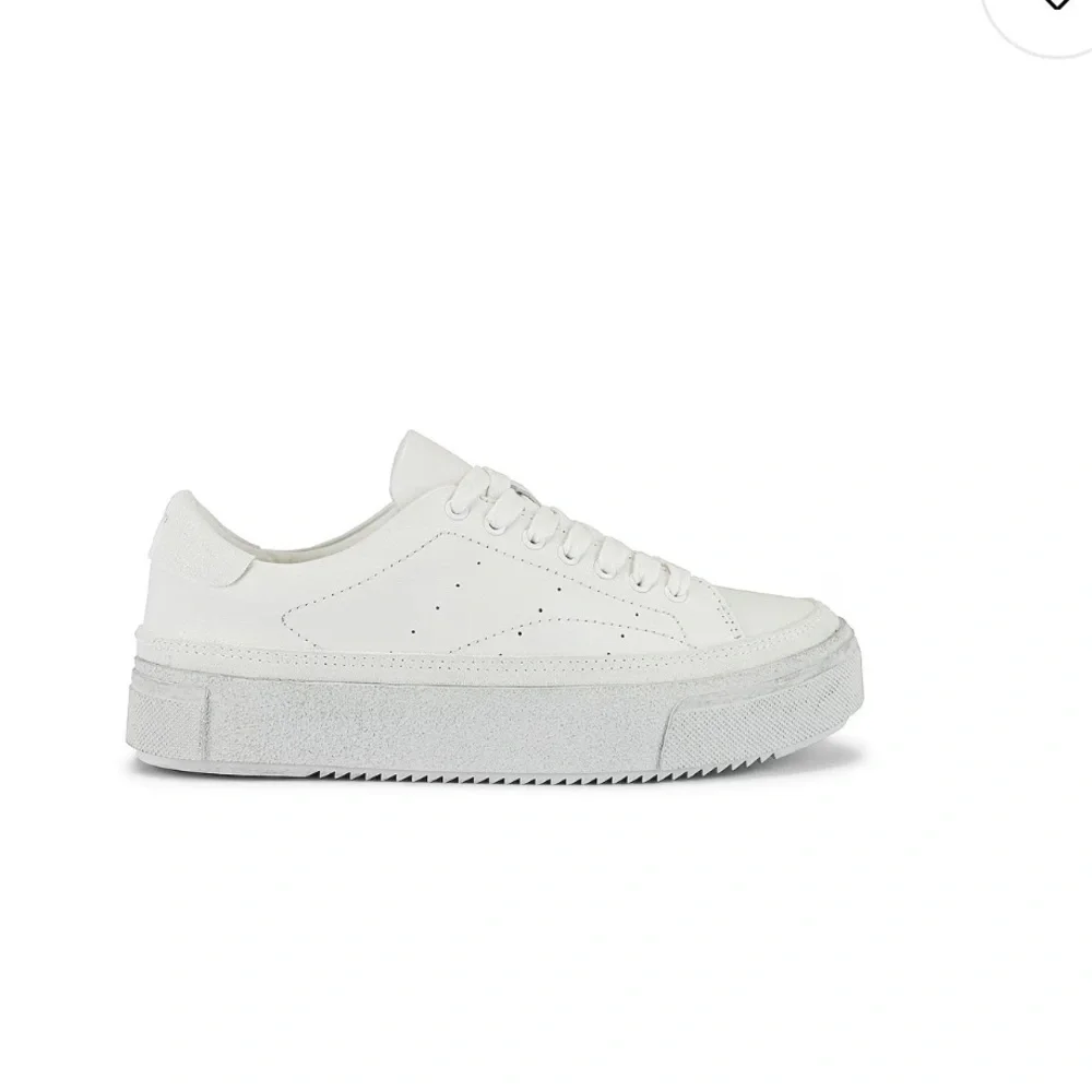 ALLSAINTS Trish Sneaker in Chalk White - Picture 1 of 8
